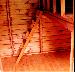 PLAY HOUSES: FITTED PLAYHOUSES and DIY PLAYHOUSES - Integral loft with balustrade and ladder