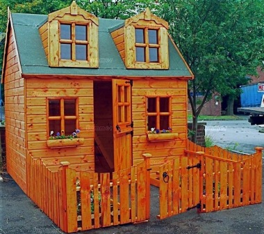 8ft wide 2 Storey Playhouse 129