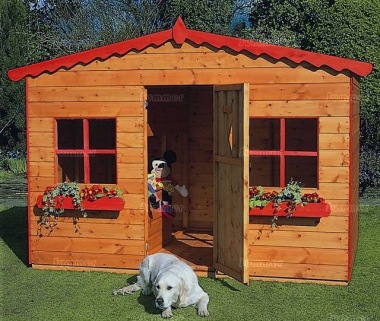8ft wide Childrens Playhouse 61
